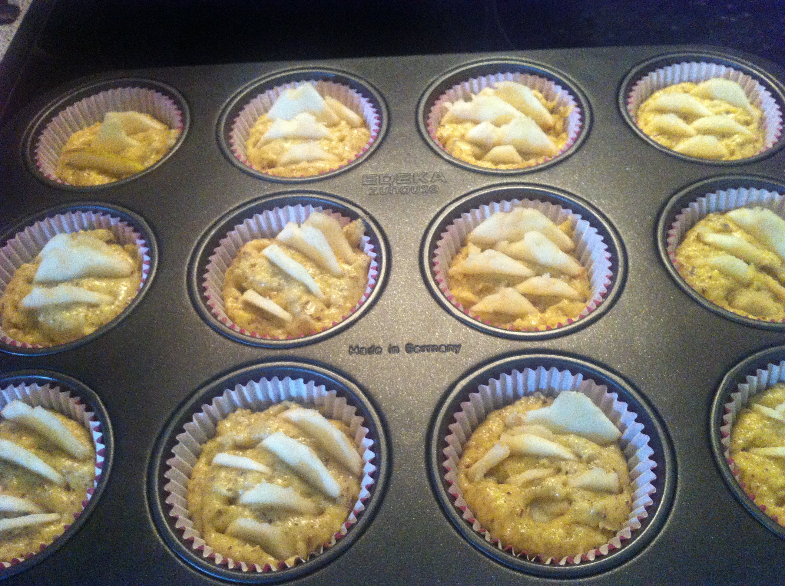 Birnen Muffins