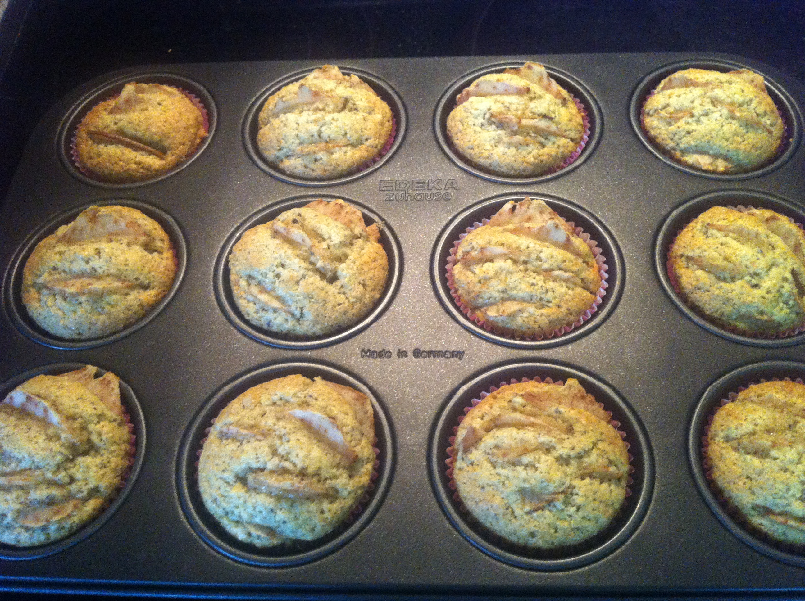 Birnen-Vanille Muffins